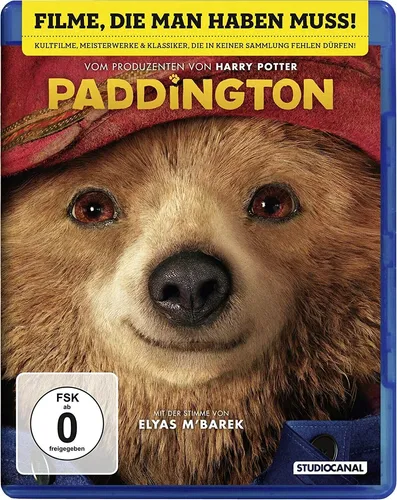 PADDINGTON (2014) - DEUTSCHE BLU-RAY - NEU + OVP - TEIL 1 - NICOLE KIDMAN
