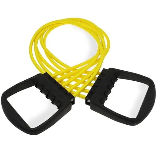 Deuser Expander Original mit Griffen, Gelb 10-50 kg