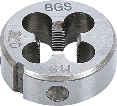 BGS Gewindeschneideisen | M9 x 0,75 x 25 mm