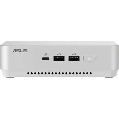 ASUS Mini PC | NUC 14 Pro+ | Silber | Core Ultra 5 125H | RAM: 16GB (DDR5) | SSD: 2TB | Windows 11 Pro