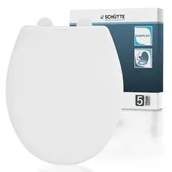 Duroplast WC-Sitz WHITE mit Absenkautomatik