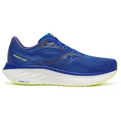 Saucony Ride 18 Herren Laufschuhe - Komfort und Reaktivität in Blau, Größe 44.5 - Laufschuhe für Herren, perfekter Mix aus Komfort und Reaktivität – ideal für deine täglichen Runnings!