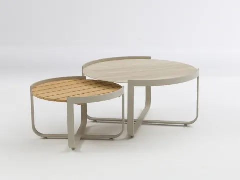 Zebra Fly Lounge Tisch-Set, light taupe von Zebra