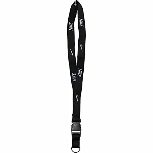 Nike Lanyard Schlüsselband Black/White NS von Nike
