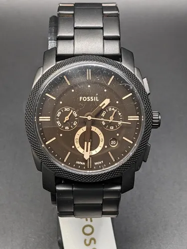 Fossil Herrenuhr FS4682 - Klassische Eleganz - Armbanduhren für Herren, mit wasserdichtem Design bis 50 m und klassischem Quarz-Uhrwerk, inklusive Original-Box und -Papieren.