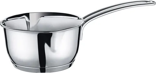 Küchenprofi Butterpfännchen 12cm - Edelstahl-Pfanne, induktionsgeeignet und perfekt für das Schmelzen von Butter oder Saucen mit einem Fassungsvermögen von 500ml.