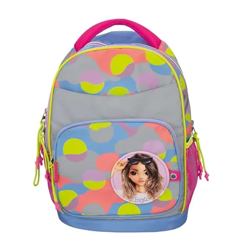 DEPESCHE TOPModel Schulrucksack FLASH reflektierend - Ranzen, Taschen & Rucksäcke mit stylischem Reflektormuster, wasser- und schmutzabweisendem Boden und gepolstertem Rücken für optimalen Tragekomfort.