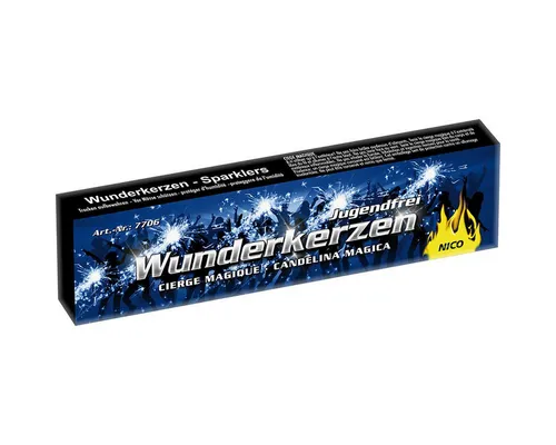 Nico Hängedekoration Wunderkerze 18cm/40er/40s