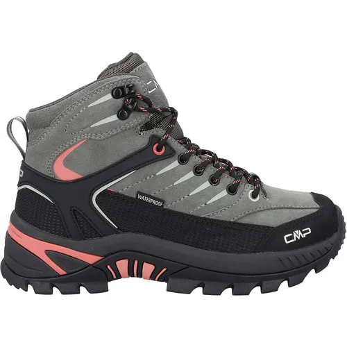 CMP Rigel 2.0 Mid WMN WP Trekking Schuhe - Robuste Mid-Cut Trekking Schuhe für Damen, ideal für längere Wanderungen. Aus hochwertigem Leder gefertigt, bieten sie optimalen Komfort und Unterstützung auf jedem Terrain.