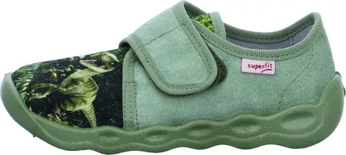 Superfit Jungen BUBBLE Hausschuhe, GRÜN 7520 von Superfit