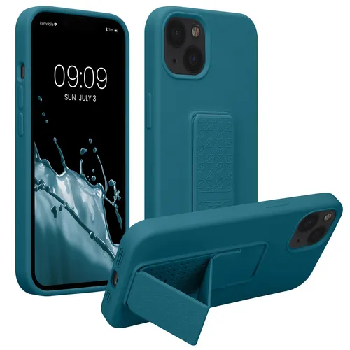 Hülle für Apple iPhone 13 Hülle Silikon Case Handy Cover Fingerhalter