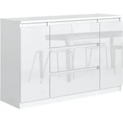 Mobelsta Kommode in Weiß Hochglanz