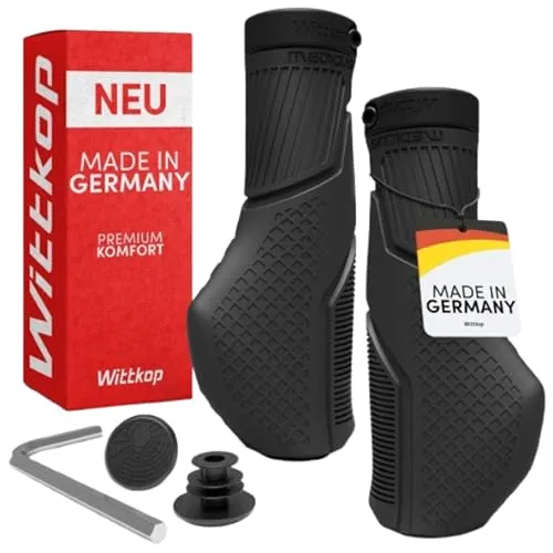 Wittkop Fahrradgriffe mit 5-Zonen-Design, Made in Germany
