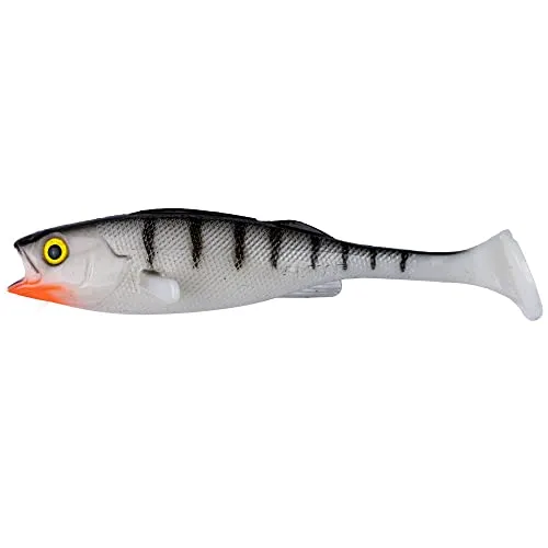 LMAB KØFI Perch Shad 11 cm (KÖFI) Farbe White Tiger