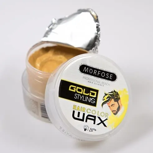 Morfose Color Haar Wax Gold 100 ml in gold von Morfose