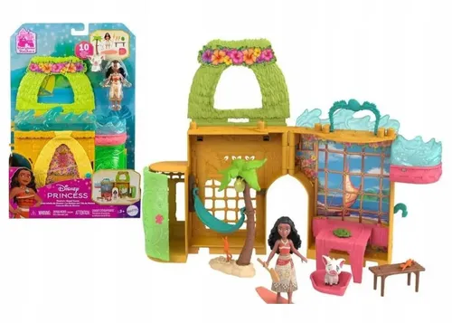 ZESTAW DISNEY VAIANA DOMEK+FIGURKA Mattel 194735288601 von Mattel