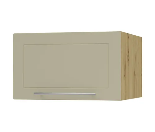 Feldmann-Wohnen Klapphängeschrank, Creme, Eiche Artisan, 60x36x59 cm