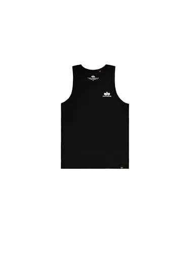 ALPHA INDUSTRIES Basic Tank SL Herren Muscleshirt Schwarz Gr. L - Das Basic Tank SL von ALPHA INDUSTRIES bietet hohen Tragekomfort aus 100% Baumwolle. Der Regular Fit sorgt für eine bequeme Passform, ideal für Freizeit und Sport. Ein Must-Have für jeden Kleiderschrank!
