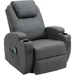 Massagesessel 360° drehbar mit Wärmefunktion