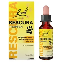 Bachblüten Original Rescura Pets Tropfen alkoholfrei von Nelsons GmbH