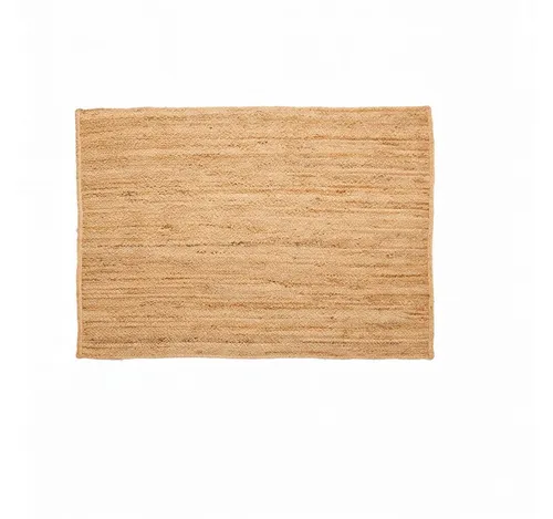 Elegant Floors Teppich Elegant Floors® Rechteckiger Jute Teppich Natur, Handgefertigtes Boho, Höhe: 9 mm