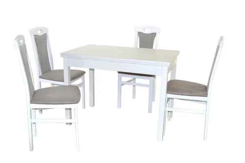 moebel-direkt-online Essgruppe Heike, 5tlg. Set mit Ansteckplatten