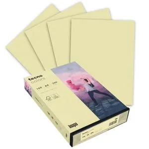 Inapa Kopierpapier tecno colors, 2100011362, A4, 160g/qm, chamois, 250 Blatt