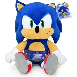 RUBIE S KR17136 Rubie Sonic The Hedgehog - Vibrierender Plüsch, 16 Zoll groß, für interaktive Kuschel-Action und Spaß