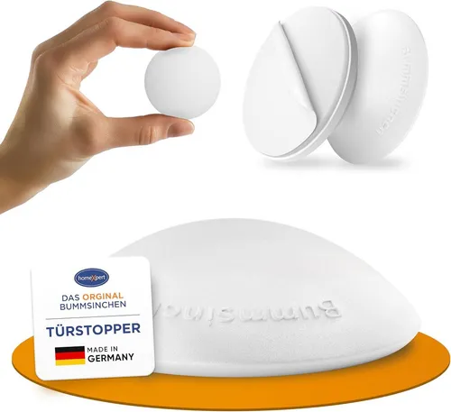 homeXpert Wandtürstopper Türpuffer BUMMSINCHEN 10-er Pack (10-er Set)