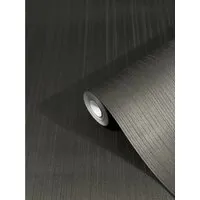 Harald Glööckler Vlies Tapete Uni Struktur schwarz Glanz - Moderne Vliestapete in glänzendem Schwarz, ideal für stilvolle Wohnräume. Perfekt für kreative Gestaltungen in jedem Zimmer.