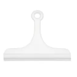 haug bürsten KG Haug Glas- und Fliesenabzieher, Besatz: Gummilippe, 200 mm, Farbe: eis 53758