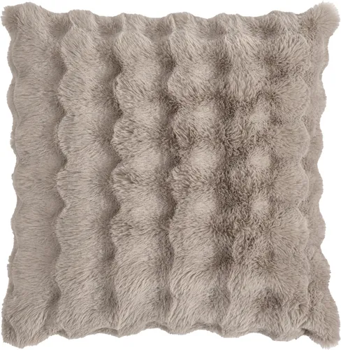 MAGMA Kissenhülle ALINE taupe BL 45x45 cm braun