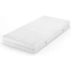 VitaliSpa® Kaltschaummatratze 90 x 200 cm, 20 cm hoch - Matratze für Seitenschläfer, Härtegrad H2, waschbarer Bezug bis 60 Grad, ideal für erholsamen Schlaf und optimale Körperunterstützung.
