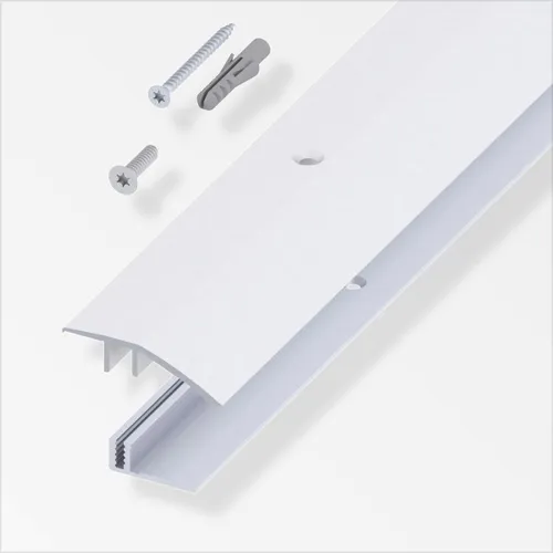 alfer Niveauausgleichs-Träger-Profil 1 m, 45 x 7 - 15 mm silber - Dämmstoffe, perfekter Niveauausgleich für stabile und langlebige Konstruktionen, ideal für Renovierungsprojekte.