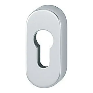 HOPPE PT-Schlüsselrosette 55S, oval PZ F1 eloxiert RH 8