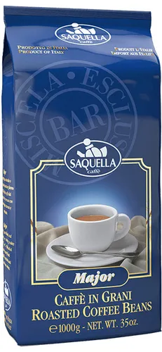 Saquella Miscela Esclusiva Major Bar 1kg Bohnen