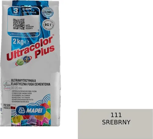 MAPEI ULTRACOLOR PLUS FUGA - 111 Silber 2kg von Mapei