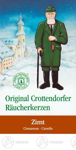 Zubehör Crottendorfer Räucherkerzen Zimt (24) NEU Erzgebirge Räucherkegel