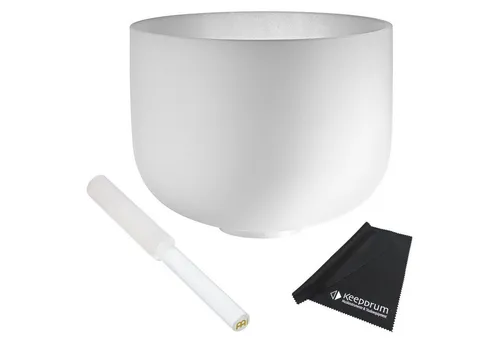 Meinl Sonic Energy Klangschalen Meinl Sonic Energy Crystal Singing Bowl mit Reiber