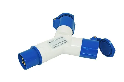 Haba 2-Wege Verteiler CEE 16A