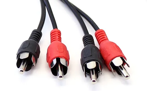  1,5m Cinch-Kabel 2 x Cinch-Stecker auf 2 x Cinch-Stecker Stereo 1,19€/m