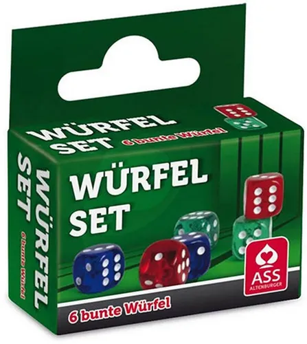 Cartamundi Spiel 6 bunte Augenwürfel