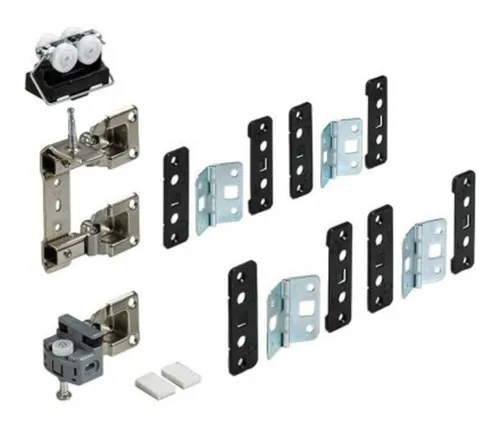 Hettich WingLine77 Falttürbeschläge-Set 1-T., 2-Fl. von Hettich