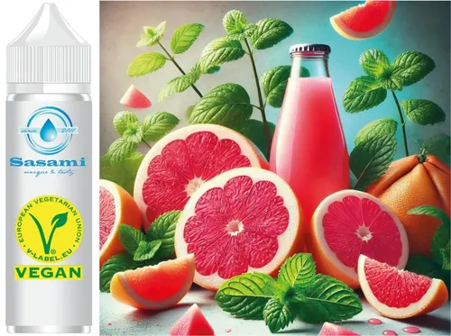 Frosted Ruby - Pfefferminze-Pink Grapefruit Aroma Konzentrat - Vegan - Sasami -