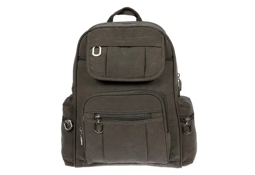 Christian Wippermann sportlicher leichter Damenrucksack Grau