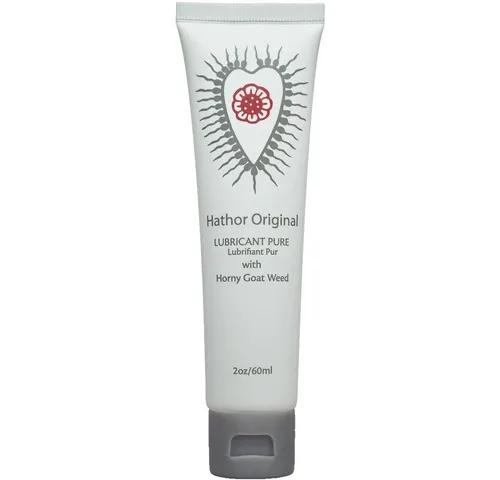 Sutil Gleitgel Hathor Original Lubricant Pure, Tube mit 60ml, 1-tlg., hypoallergenes Gleitgel mit pflanzlichen Inhaltsstoffen