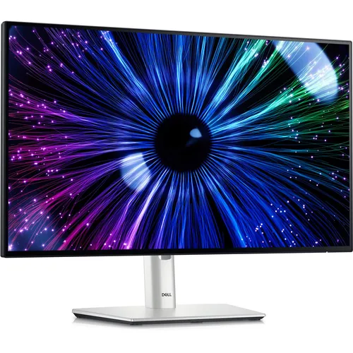 DELL UltraSharp U2424HE - 23,8 Zoll Full HD Monitor, umweltfreundlich mit integriertem USB-Hub und 120 Hz Bildwiederholfrequenz für höchsten Sehkomfort