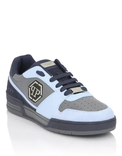 PHILIPP PLEIN P-Force 78 Sneaker Blau 44 EU – Stilvoll und Komfortabel - Elegante Sneaker in Größe 44, Farbe Darkblue/Lightblue. Perfekt für jeden Anlass, bieten sie sowohl Stil als auch Tragekomfort.