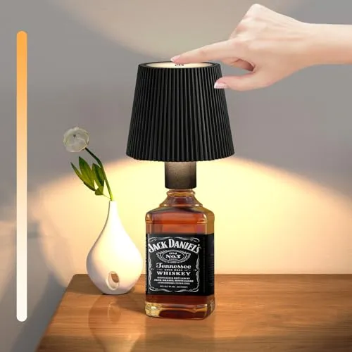 Onherm LED Flaschenlampe – Dimmbare Touch Tischlampe für Innen & Außen