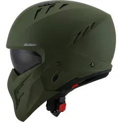 Suomy Armor Plain, Modularhelm in grün von Suomy